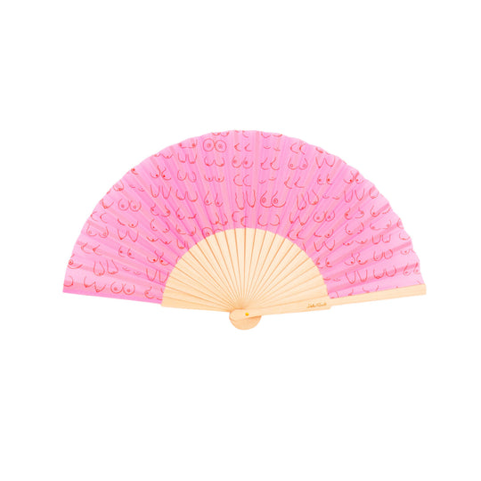 Boobs Hand Fan | Pink