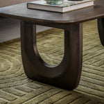 Arc Retro Coffee Table | Walnut Mango Wood