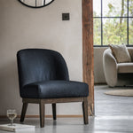 Bardfield Upholstered Occasional Chair | Blue