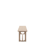 Craft Oak Dining Bench | Smoked
