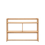 Craft Oak Open Display Unit | Natural | Wide