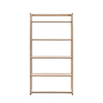 Craft Oak Open Display Unit | Smoked | Tall