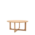 Craft Oak Round Coffee Table | Natural