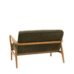 Datsun Boucle 2 Seat Sofa | Green