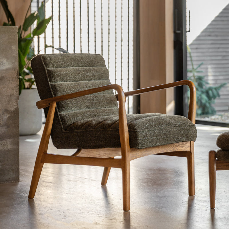 Datsun Boucle Armchair | Green