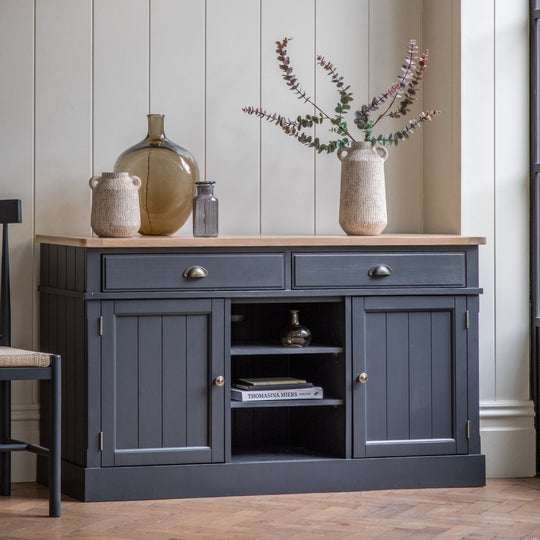 Eton Farmhouse 2 Drawer Sideboard | Meteor