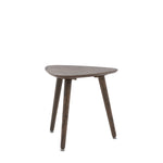 Hatfield Triangular Side Table | Smoked Oak