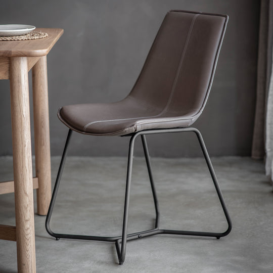 Hawking Vegan Leather Chairs | Ember | Set of 2