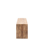 Iowa Rustic Mango Wood Dining Bench | Natural