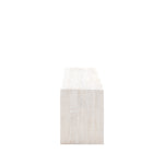 Iowa Rustic Mango Wood Dining Bench | Whitewash