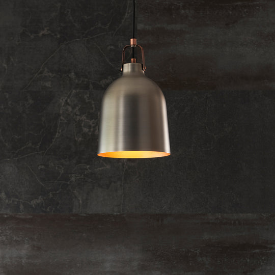 Lazenby Industrial Pendant Light | Aged Pewter