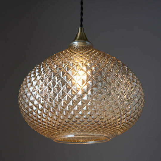 Livia Pendant Light | Antique Brass/Champagne