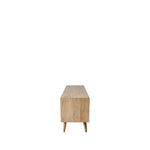 Milano Chevron Media Unit | Oak