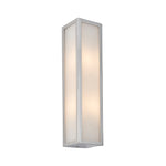Newham Double Bathroom Wall Light | Chrome/Frosted