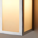 Newham Single Bathroom Wall Light | Chrome/Frosted