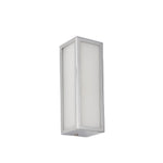 Newham Single Bathroom Wall Light | Chrome/Frosted