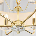 Nixon Pendant Light | Brass/Vintage White | Large