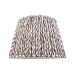 Pleated Fabric Leaf Shade | Pearl Grey
