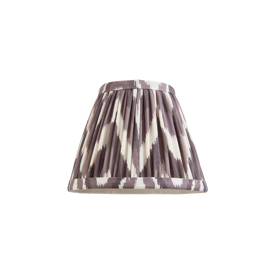 Pleated Fabric Zigzag Shade | Pearl Grey