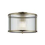 Ridgeton 1 Bulb Ceiling Light | Antique Brass
