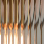 Ridgeton 1 Bulb Ceiling Light | Antique Brass