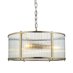 Ridgeton 3 Bulb Pendant Light | Antique Brass