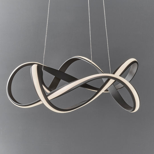 Synergy Whirl Pendant Light | Coffee/White