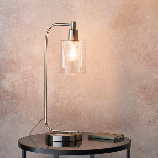 Toledo Table Lamp | Brushed Nickel