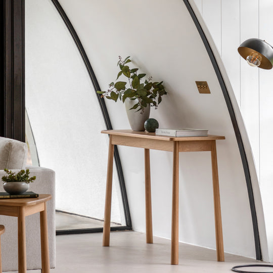 Wycombe Nordic Console Table | Natural
