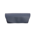 Men's Vegan Leather Flap Glasses Case | Navy
