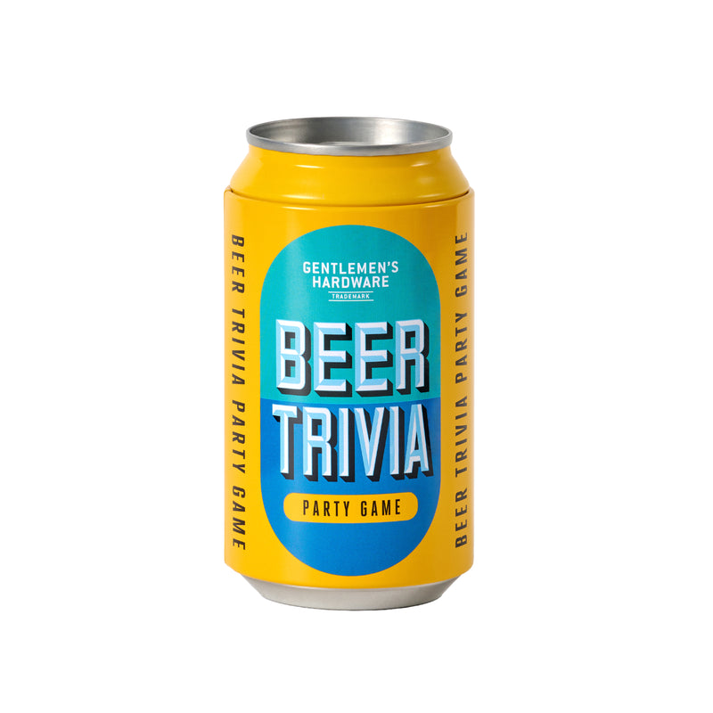 Beer Trivia Game in a Can | 120 Questions
