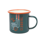 Enamel 'Let's Go Clubbing' Golf Mug | 500ml
