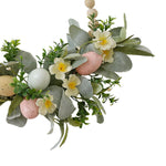 Spring Foliage Beaded Wreath