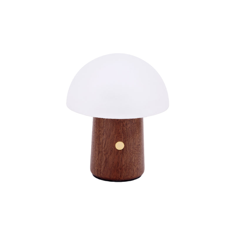 Mini Alice Mushroom Lamp | Walnut