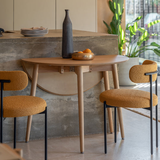 Hatfield Folding Dining Table | Natural Oak