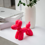 Balloon Dog Candle | Fuchsia Pink