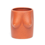 Body Shapes Boobs Flower Vase | Terracotta