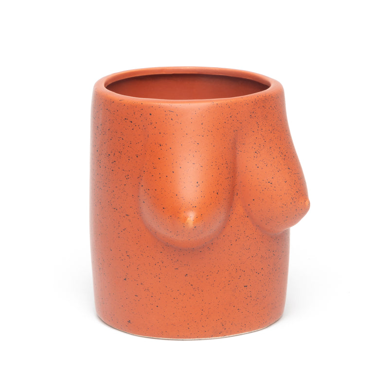 Body Shapes Boobs Flower Vase | Terracotta