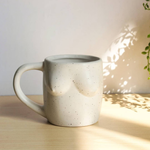 Body Shapes Boobs Round Mug | White