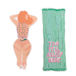 Body Shapes Magnetic Bookmarks | Beach