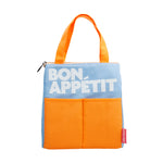 'Bon Appetit' Lunch Bag | Orange