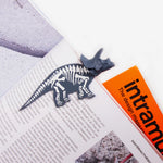 Bookmark | Trixi Tops Dinosaur | Grey