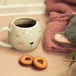 Cat Mug | White