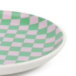 Ceramic Decorative Jewellery Dish | Chequered