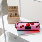 Cherry Pencil Case | Pink & Red