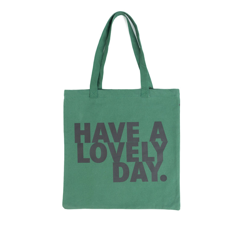 Double Sided Tote Bag | Lovely Day | Green