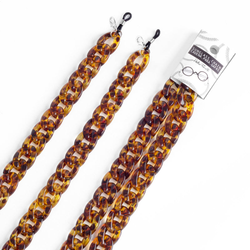 Glasses Chain | Amber Tortoiseshell