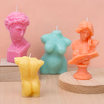 Greek Goddess Candle | Orange | 15.2cm