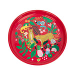 Jungle Tray | Red | 32cm