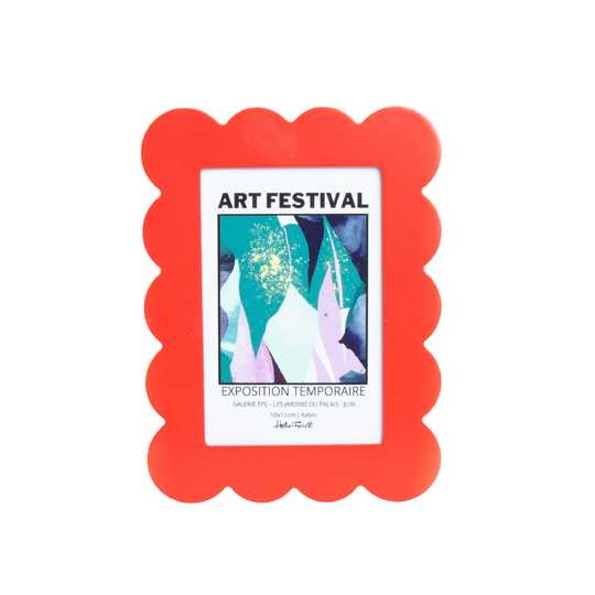 Petal Photo Frame | Red | 15x20cm